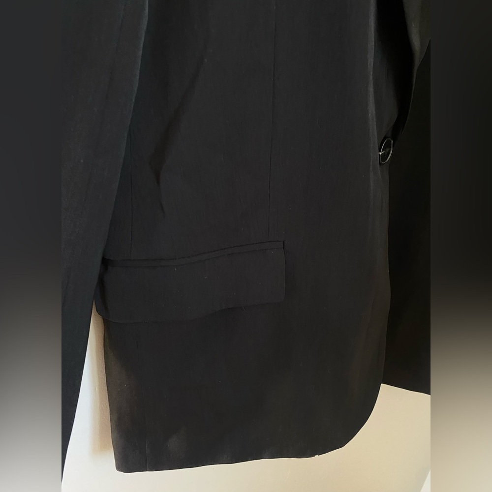 DISSH Oversized Harley Boyfriend Blazer Size 6 Black Office Minimalist Classic - Picture 13 of 14